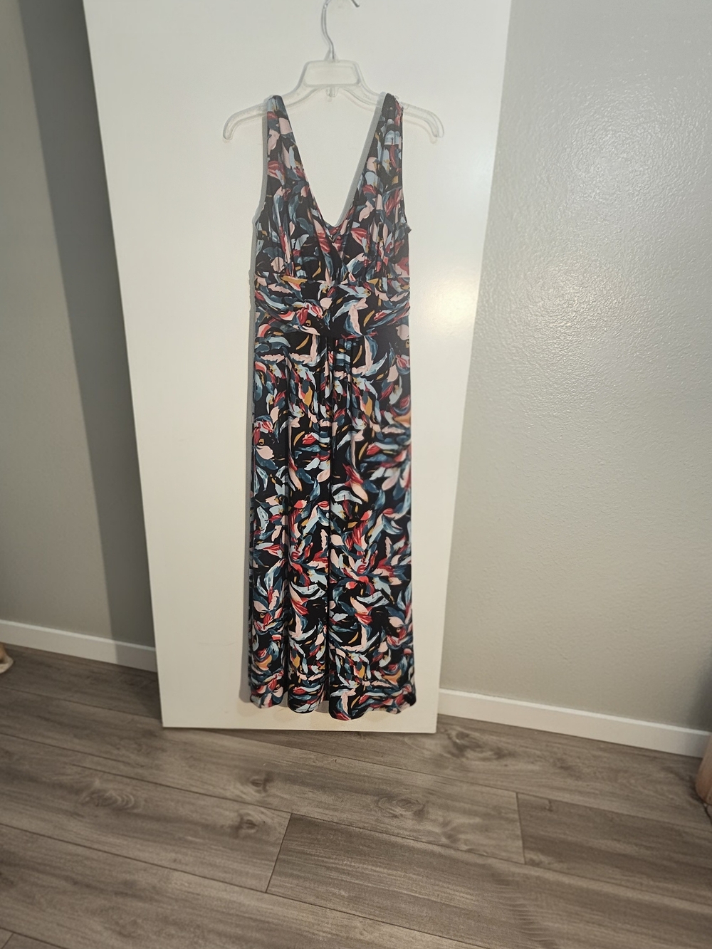 Pappagallo Made in Sri Lanka Twist Maxi Dress Medium Excellent Condition